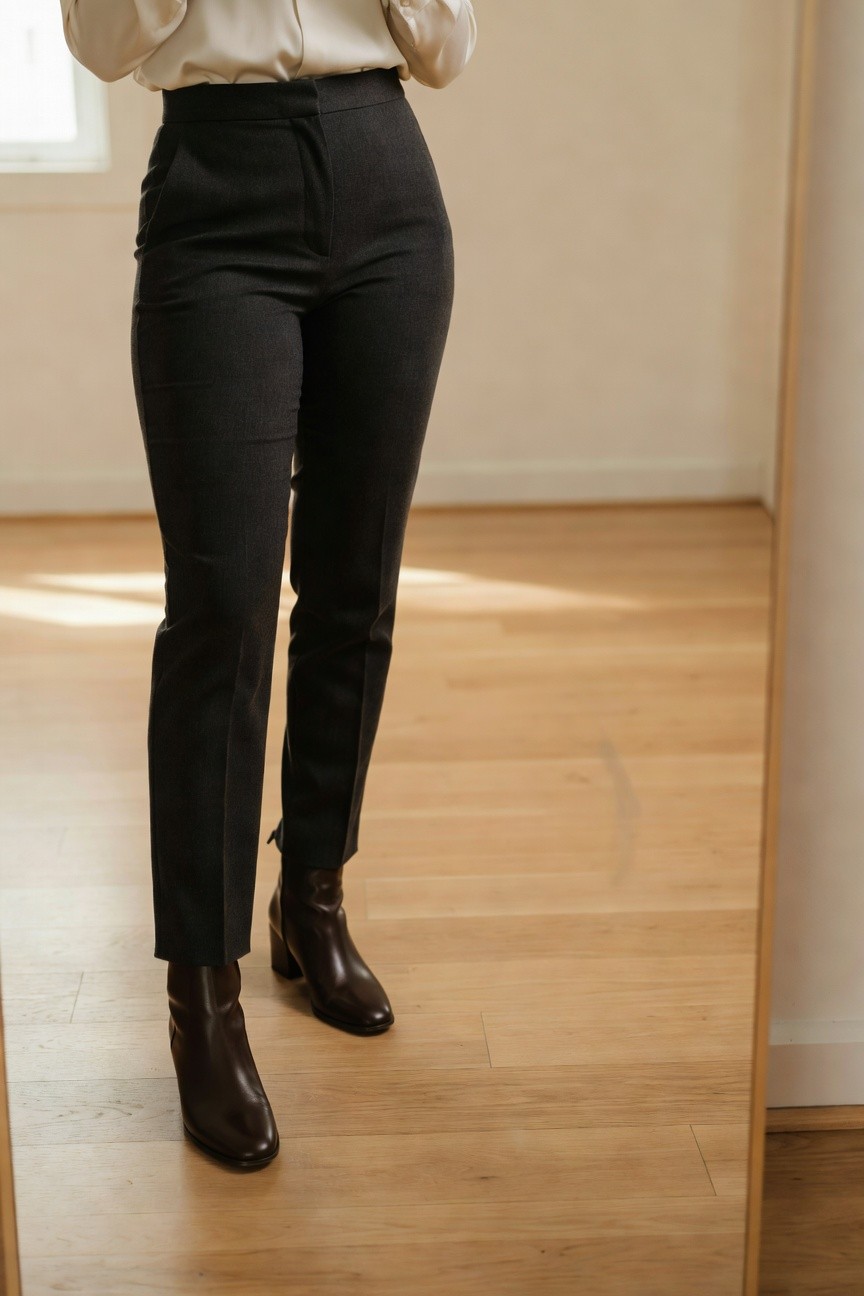 Black Pants With Brown Boots