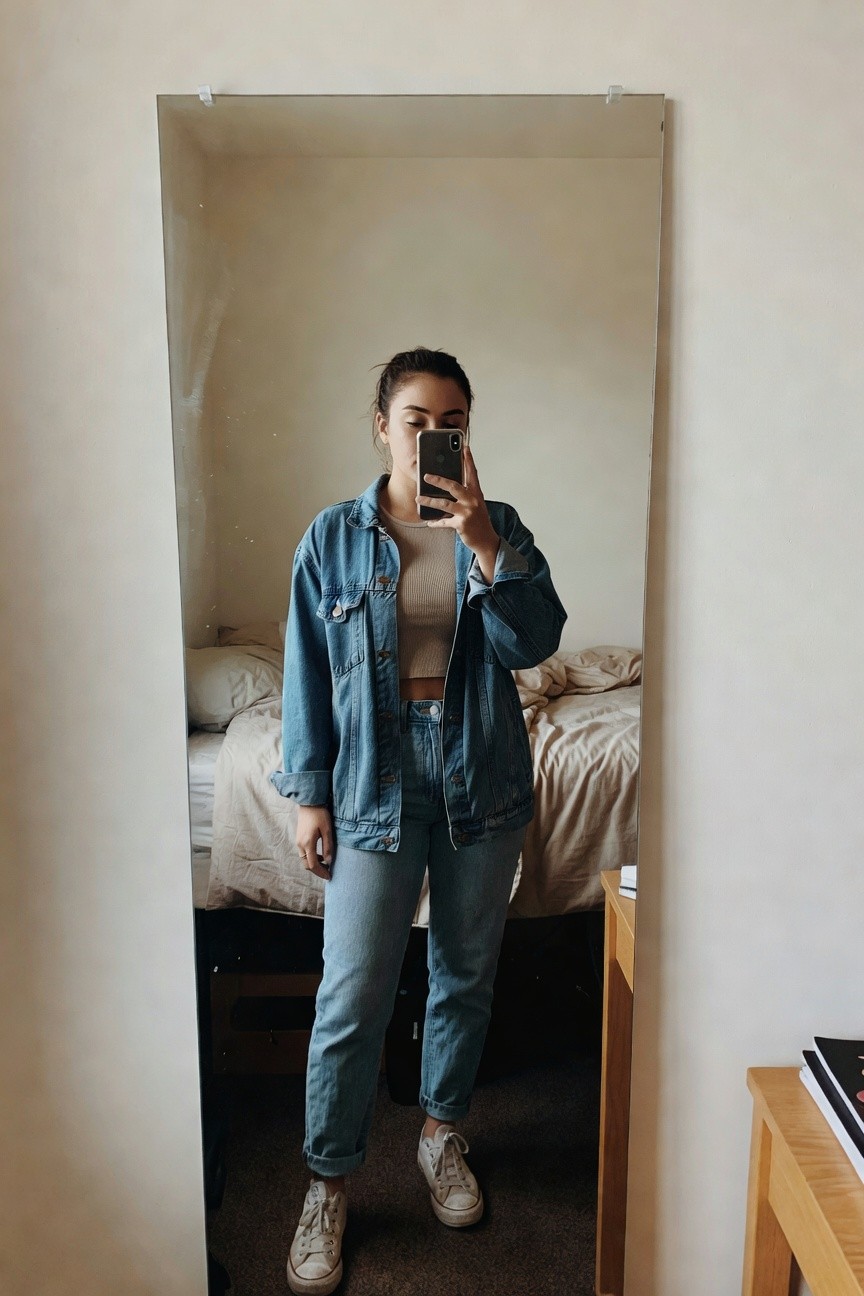 Denim Jacket And Jeans Pairing
