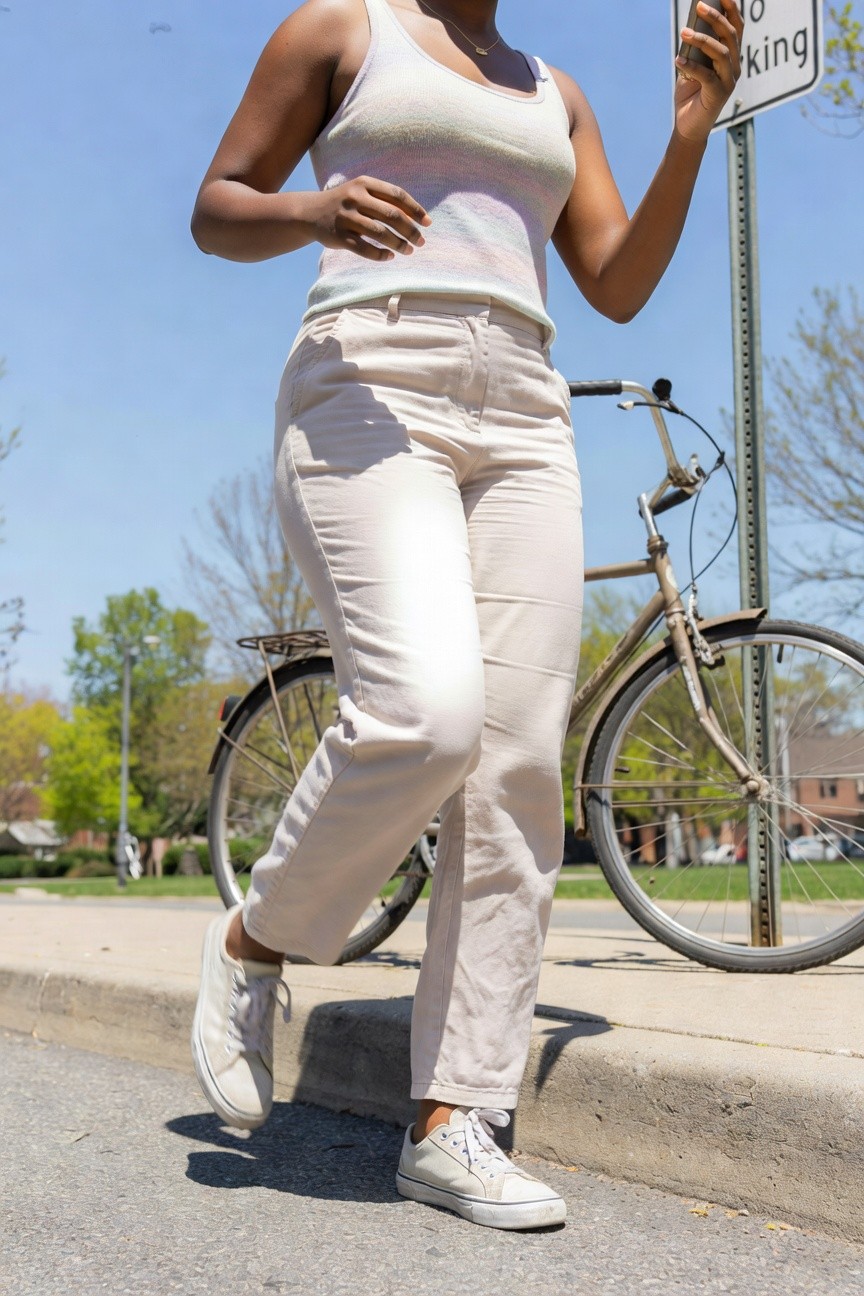 Tank Top With Light Jeans