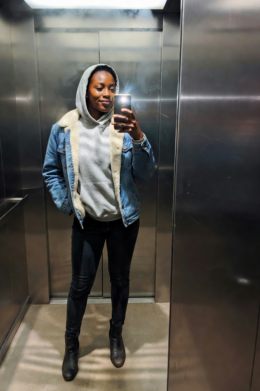 Denim Jacket Over Hoodie With Jeans