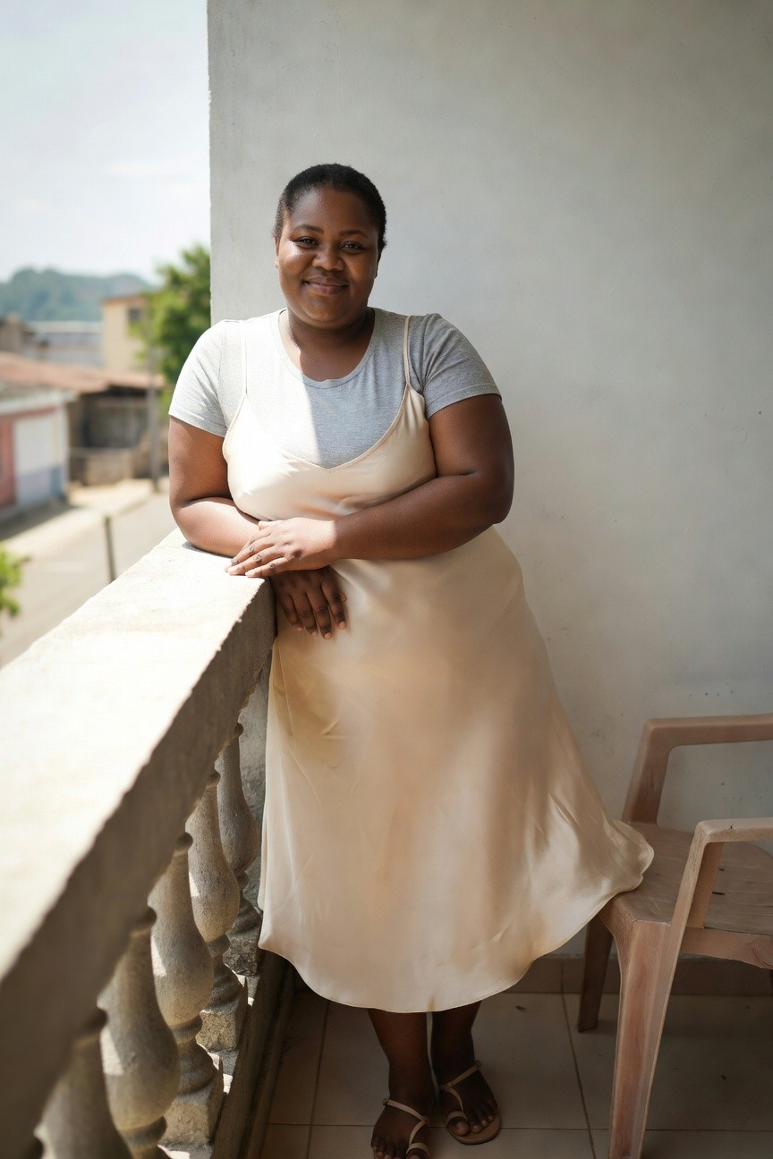Layering A Slip Dress With A Simple Tee