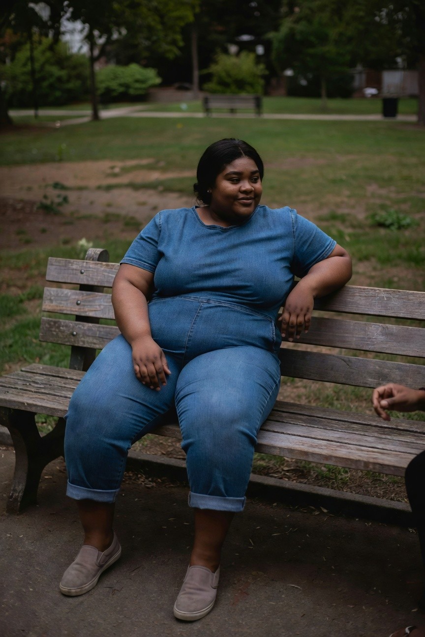 Denim Top With Capris